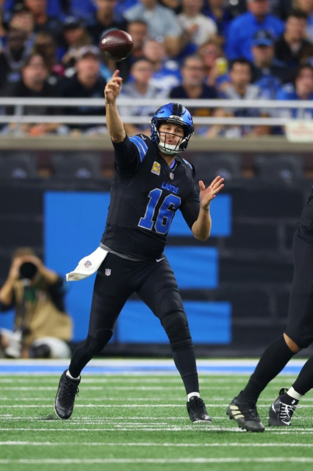Detroit quarterback Jared Goff has helped the Lions become one of the league's most potent offenses