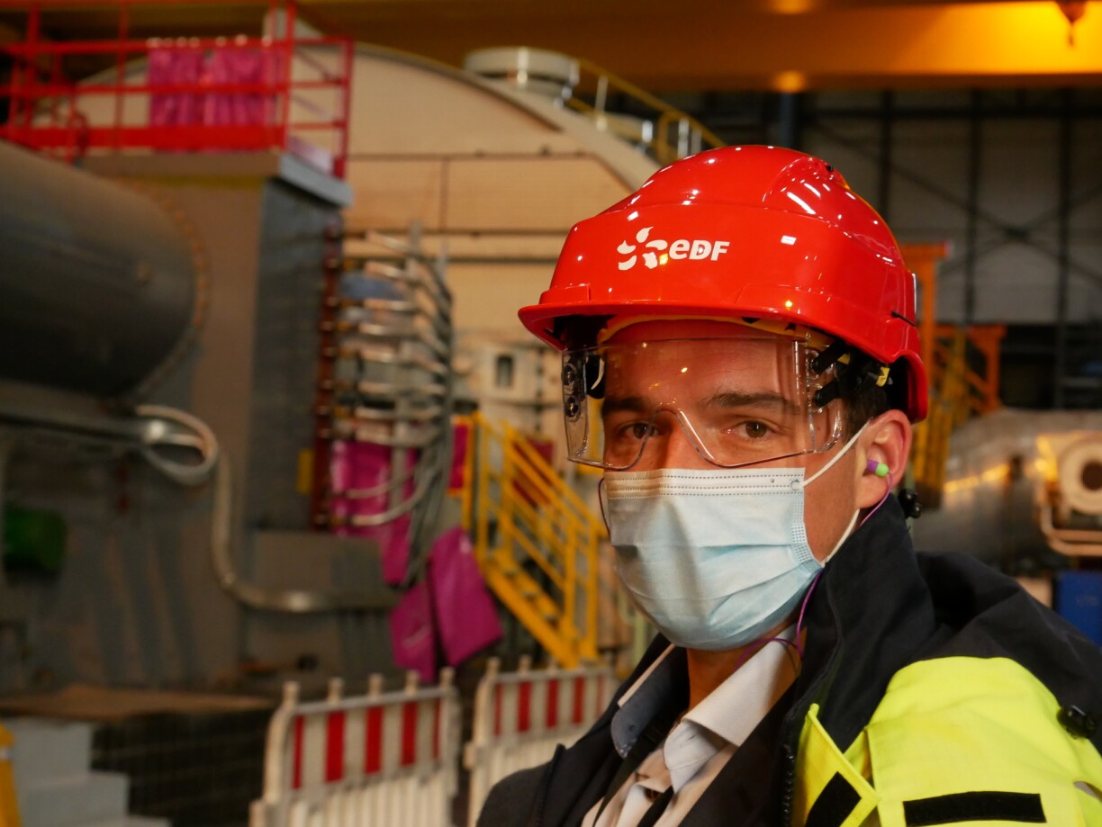 Jérôme Le Saint, directeur de la centrale de Cattenom: