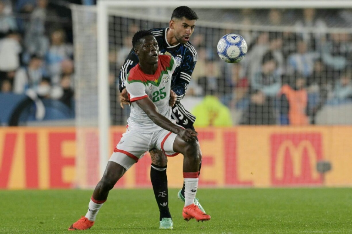 The Burkina under-23 team were despatched to Argentina at the last minute and had to play jetlagged