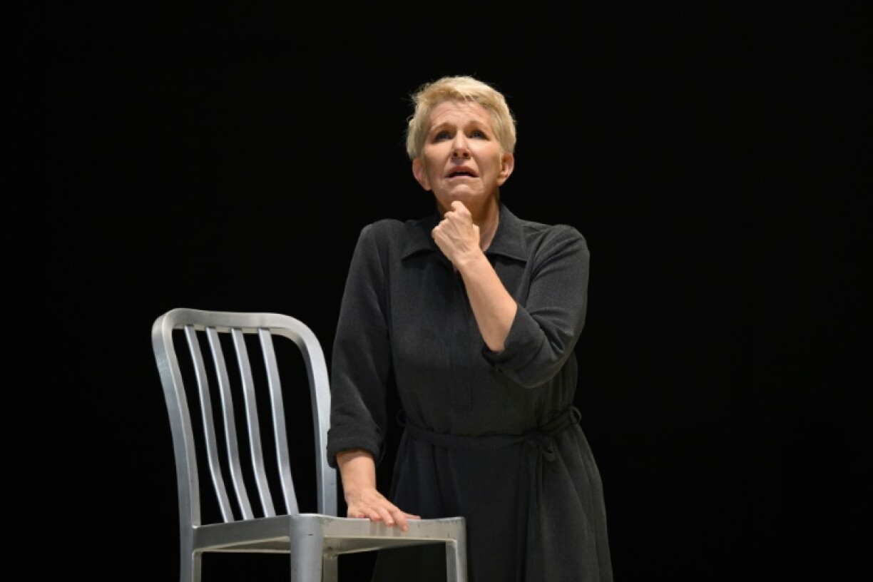 Joyce DiDonato joue la soeur Helen Prejean lors d'une répetition générale de l'opéra