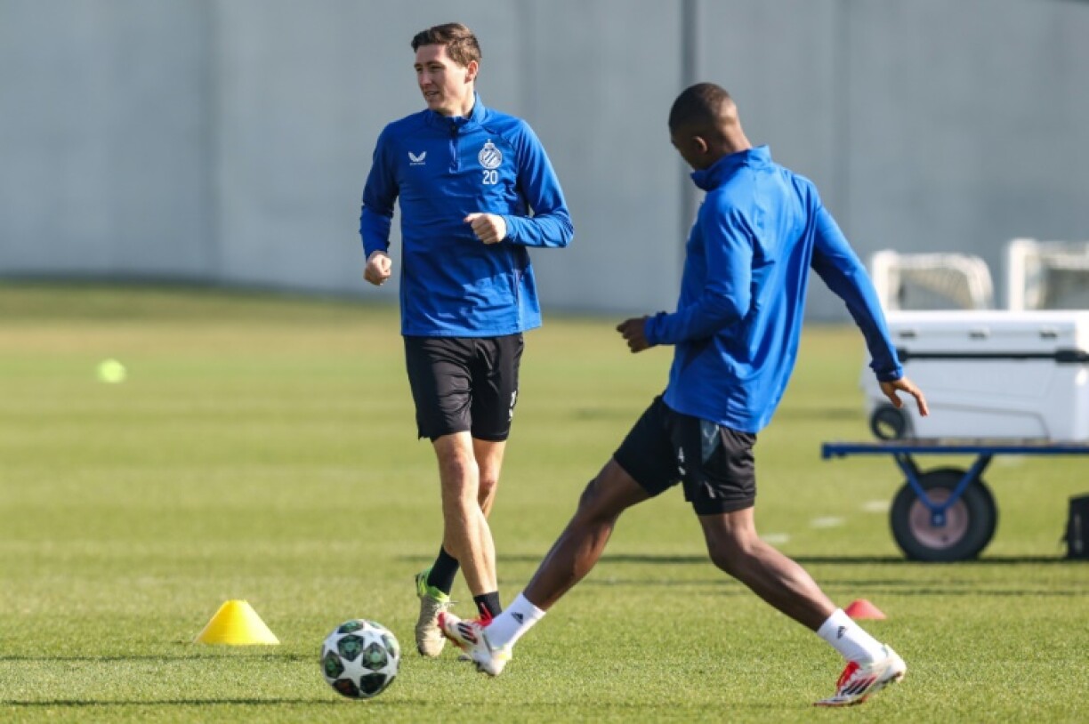 Captain Hans Vanaken (L) will be the key player for Club Brugge as they renew acquaintances with Aston Villa in the Champions League this week