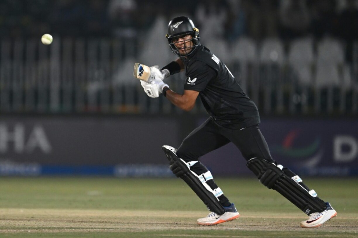 Rachin Ravindra made a fine 112 against Bangladesh to steer New Zealand into the Champions Trophy semi-finals
