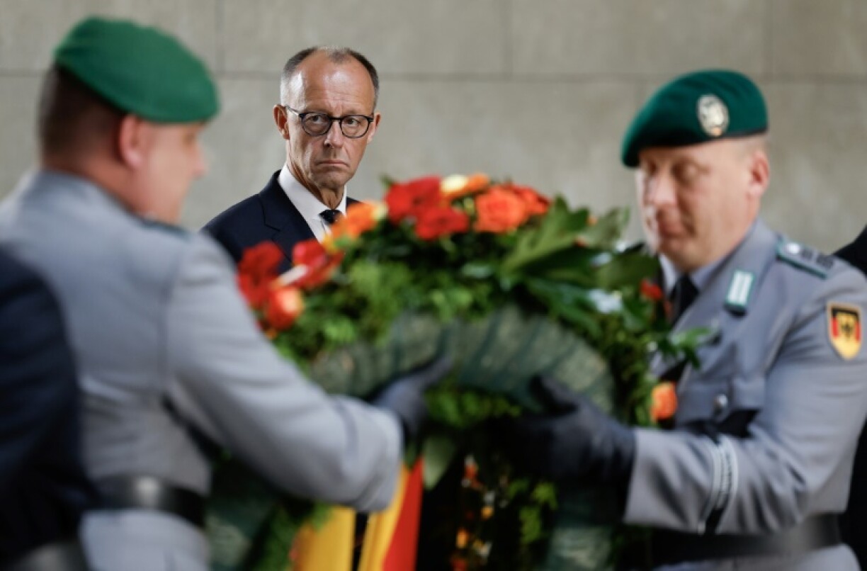 Merz said action was needed because of US wavering on European security and a hostile Russia