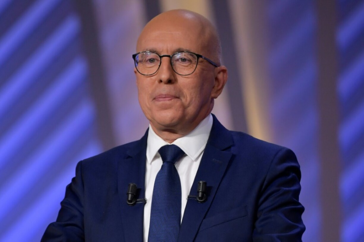 Eric Ciotti à Paris, le 30 novembre 2021