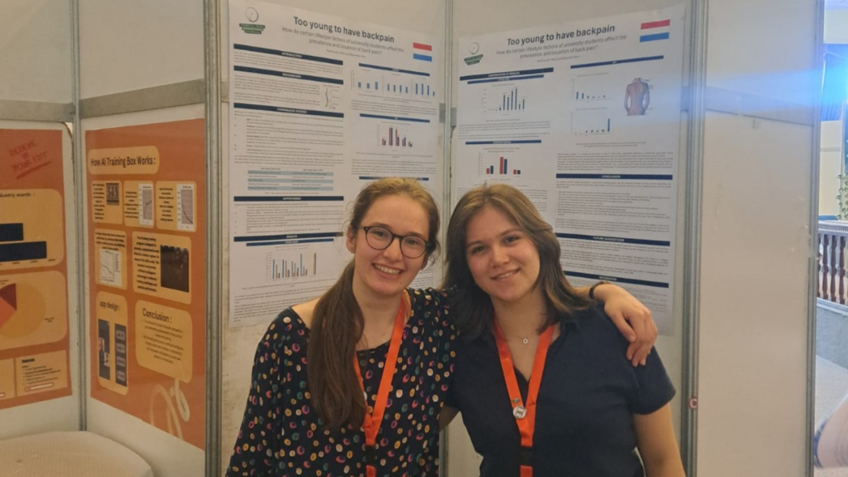 From left to right: Alexandra Senn, Paula den Otter