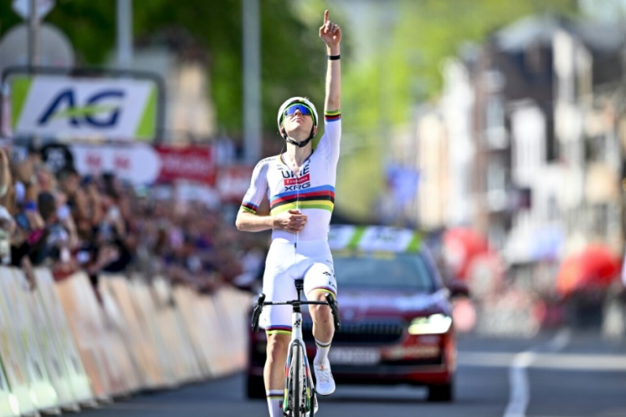 Tadej Pogacar's victory in the Liege-Bastogne-Liege marked his fourth classic win this season