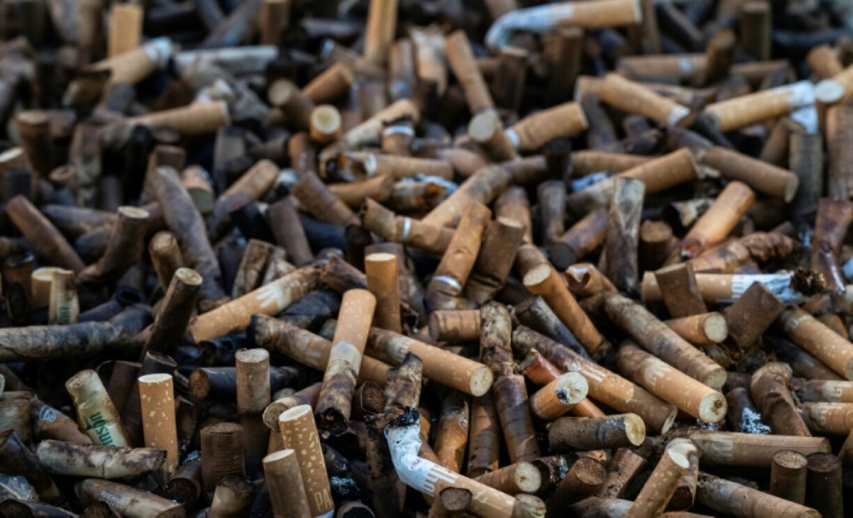 An estimated 4.5 trillion cigarette butts are littered every year