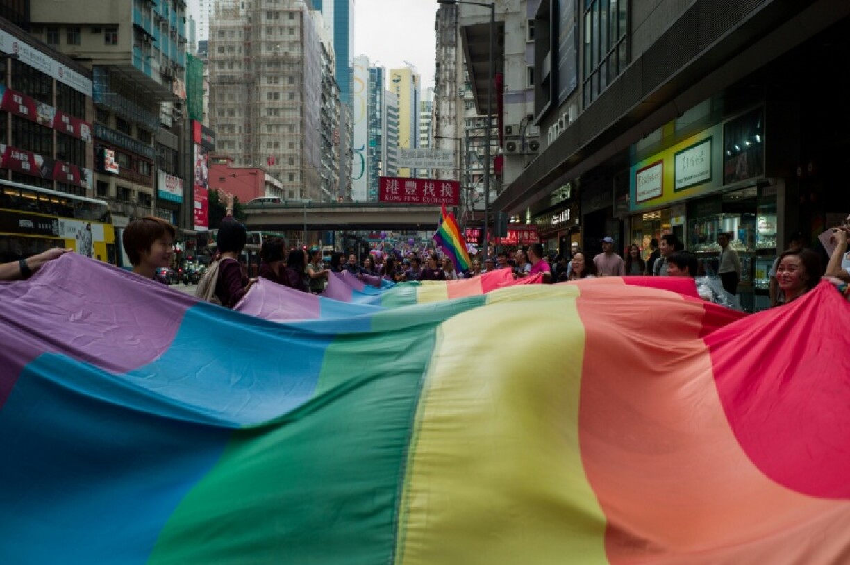 Support for same-sex marriage in Hong Kong has grown over the past decade and hit 60 percent in 2023, according to a survey conducted jointly by three universities