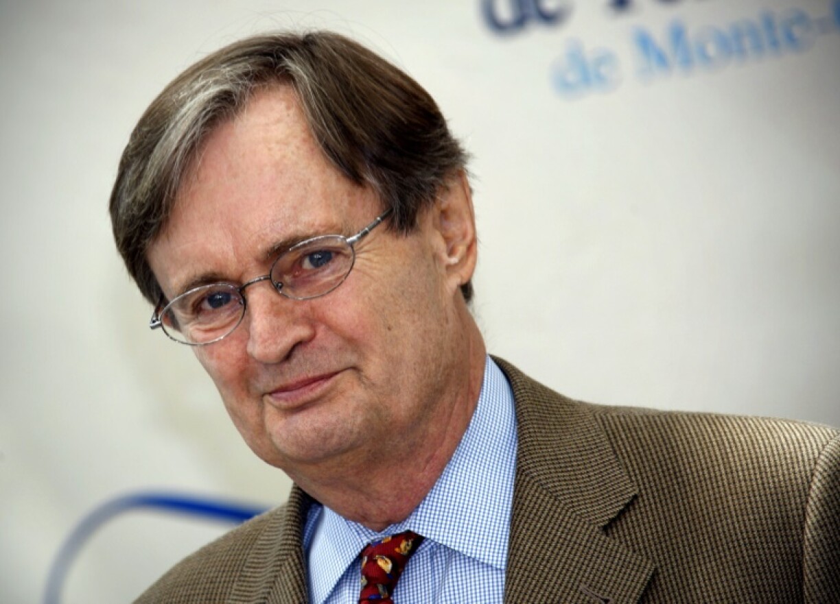 L'acteur britannique David McCallum au festival de la télévision de Monte Carlo, à Monaco, le 10 juin 2009