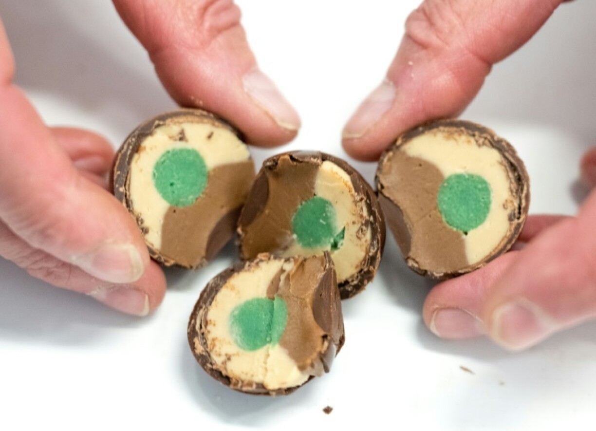 At Leschanz, 10 painstaking steps are required to make one single Mozart ball