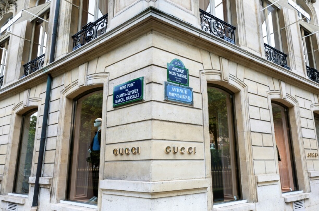A Gucci store in Paris, where its parent company Kering is based