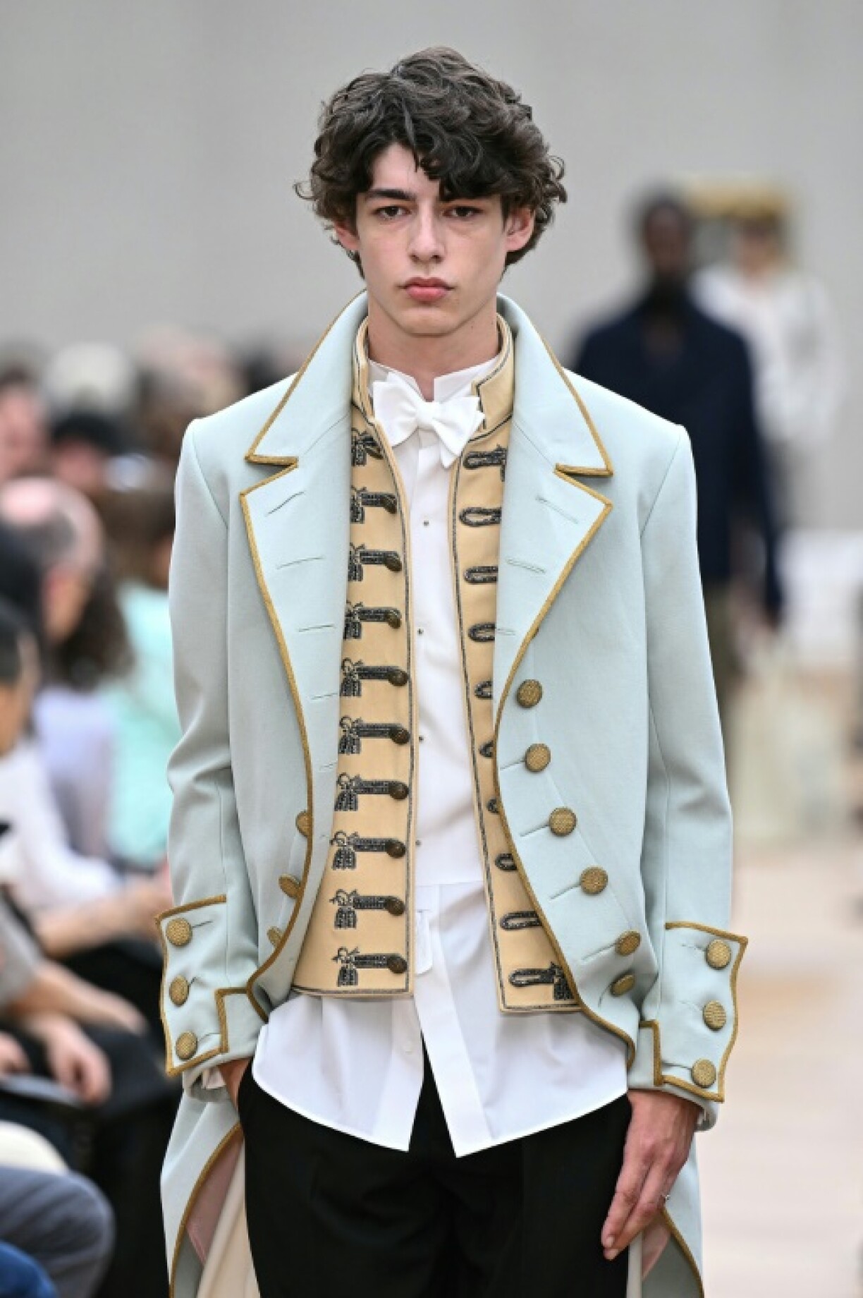 One of the 18th-century looks that echoed the French royal court at Versailles