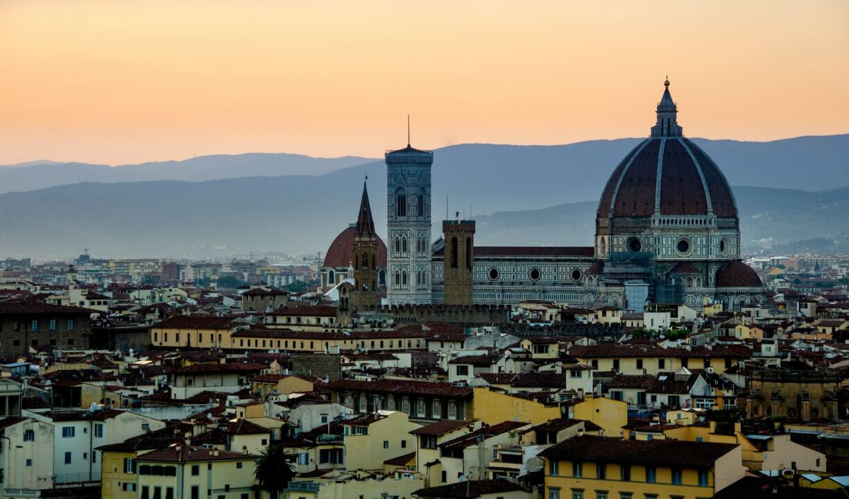 The famous dome of Florence Cathedral