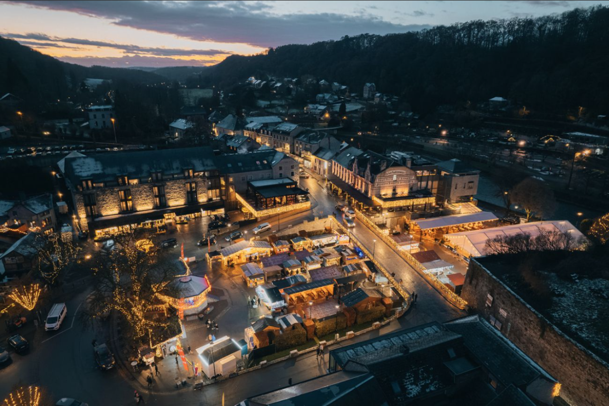 Durbuy et son décor féérique offrent un moment de magie avant les fêtes de fin d’année