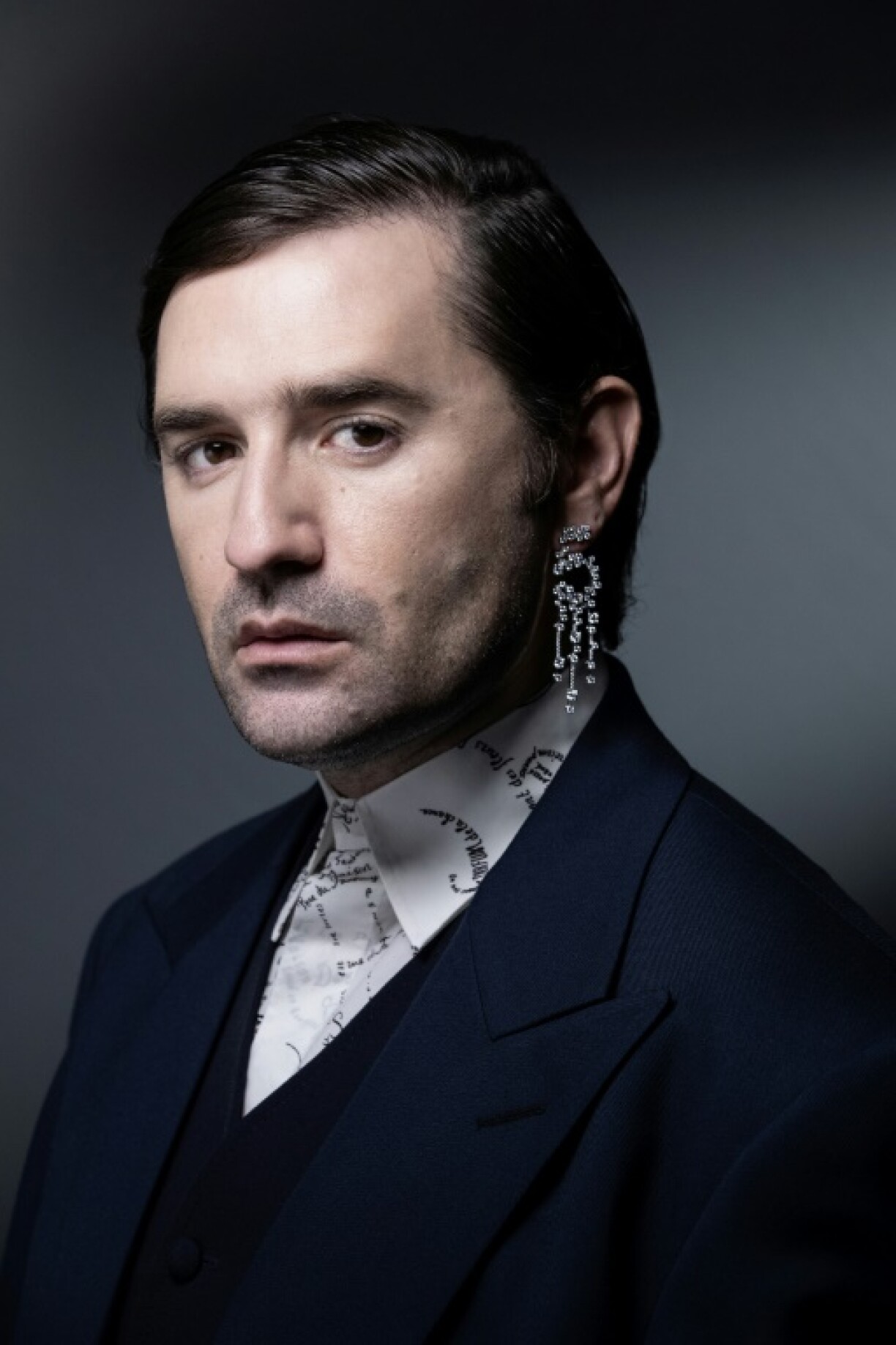 Nicolas Maury pose à l'occasion du festival Canneseries le 13 octobre 2020