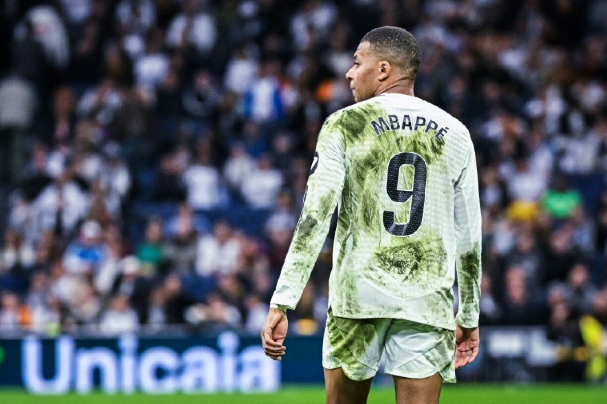 Real Madrid's French forward Kylian Mbappe has been impressive in attack but his team are shaky at the other end of the pitch