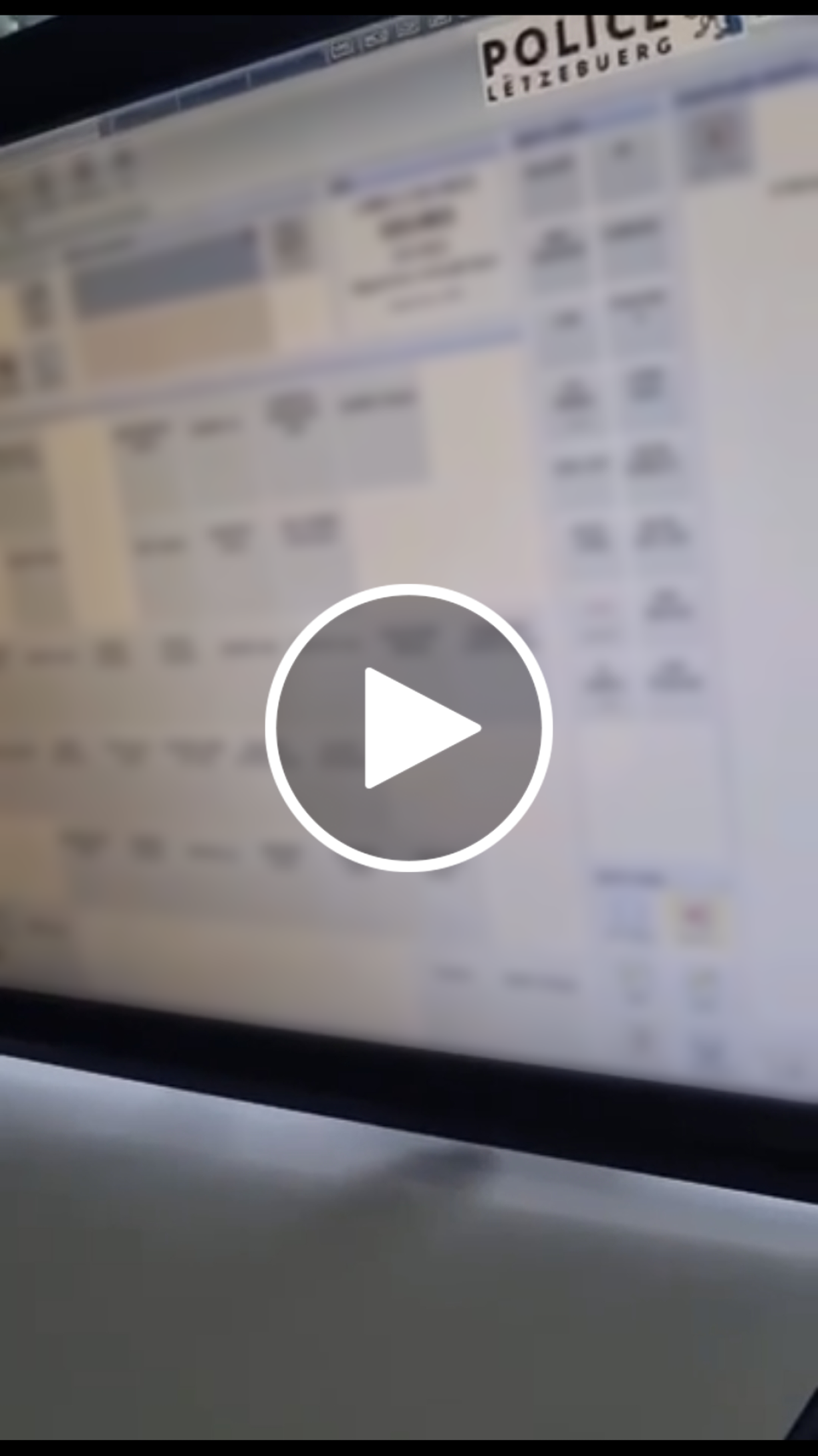 RTL dispose de la vidéo complète de 2 minutes 43 et a décidé de ne pas la publier maintenant.