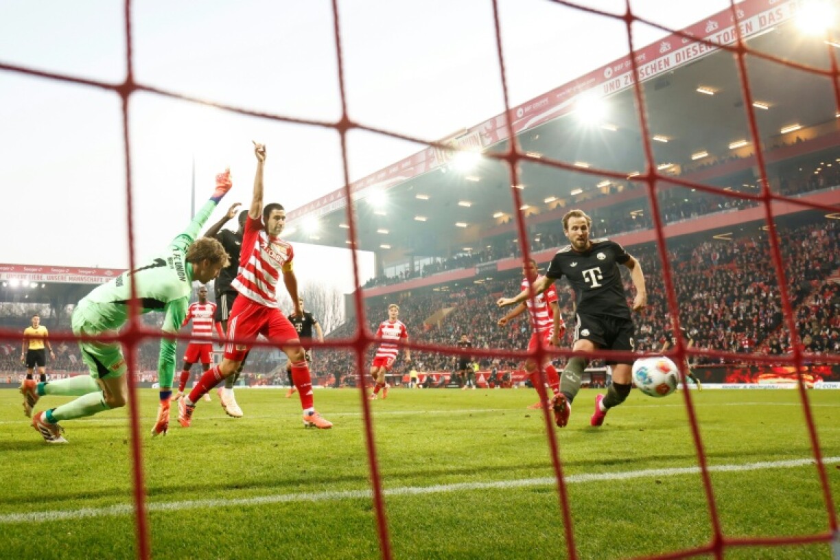 Harry Kane scored a late equaliser against Union Berlin in Bayern Munich's 2-2 draw