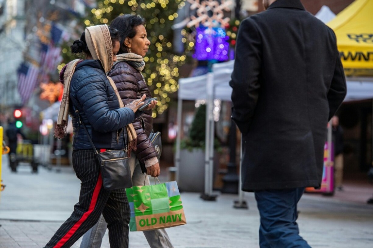 Many Bostonians were out early in the morning on Black Friday