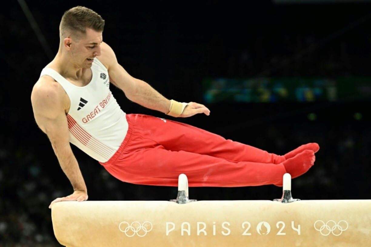 British gymnast Max Whitlock has won three Olympic gold medals -- two on the pommel horse and one on the floor