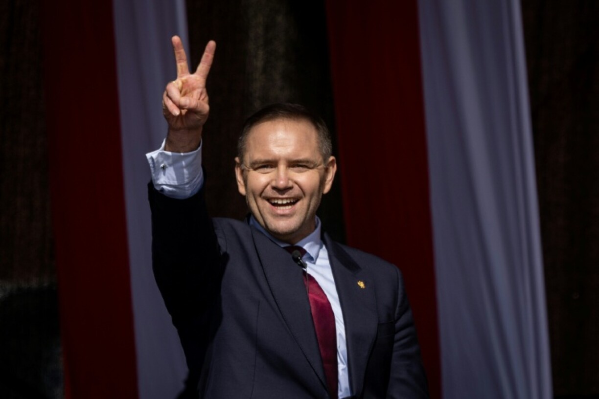 Nawrocki is an admirer of Donald Trump