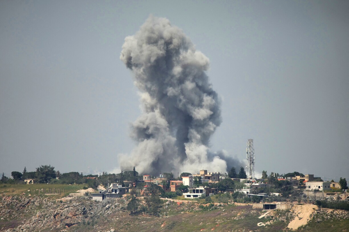 Ënnert anerem beim Duerf Arnoun huet Israel attackéiert