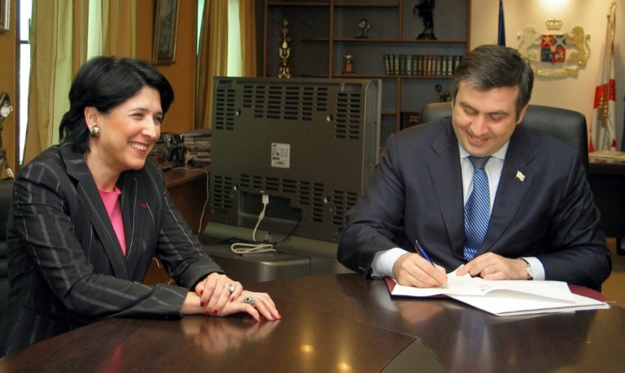 Zurabishivil quickly fell foul of Mikhail Saakashvili, who was then president