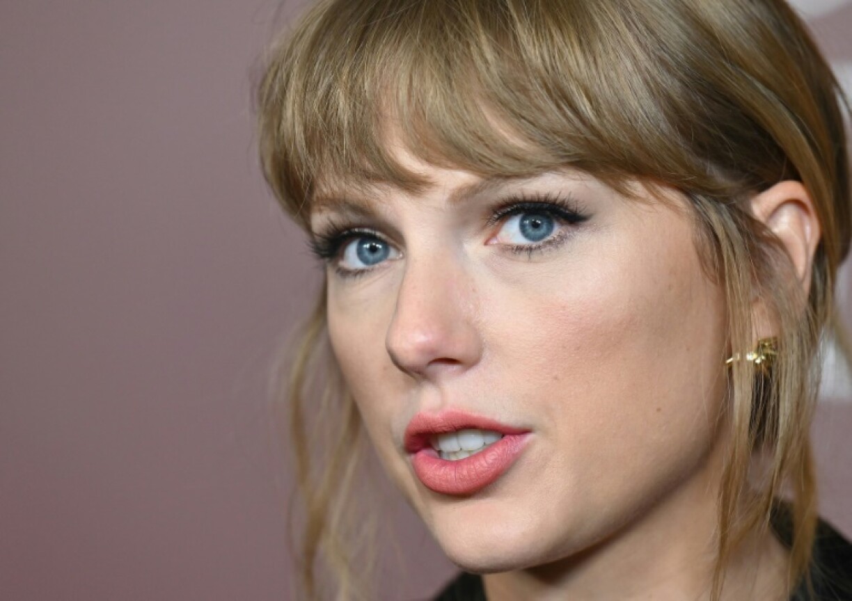 Photo non datée de la super star américaine de la chanson Taylor Swift dont l'immeuble à Manhattan a fait l'objet d'une tentative d'effraction par un homme le 27 janvier 2022