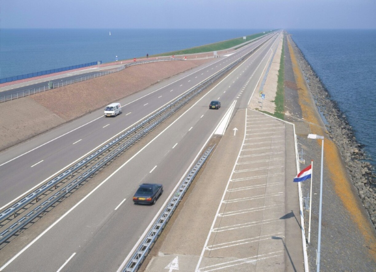 The Dutch have installed enormous dykes and levees to protect against floods