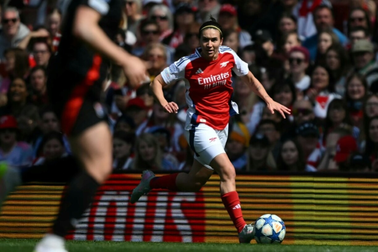 Arsenal's Spanish midfielder Mariona Caldentey will face her former side Barcelona in the Champions League final