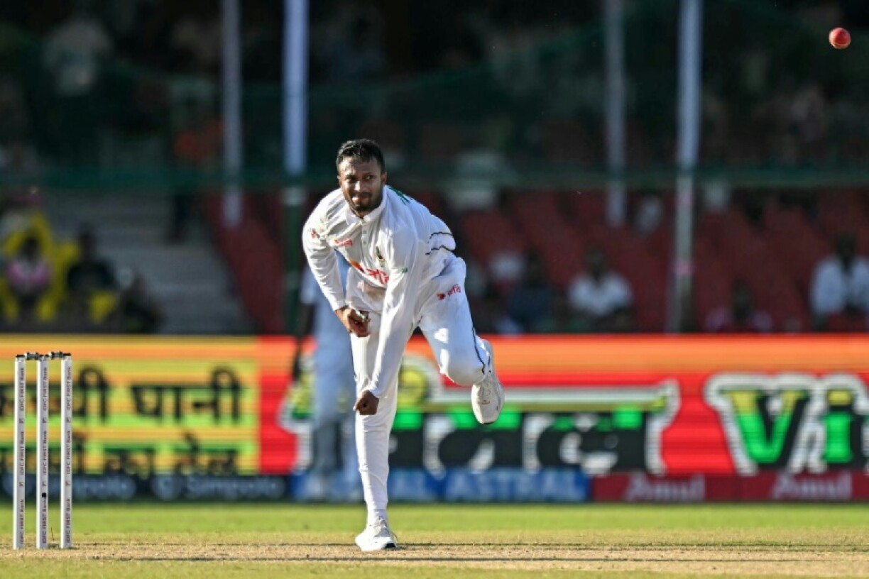 Bangladesh's Shakib Al Hasan has been banned from bowling in ECB competitions