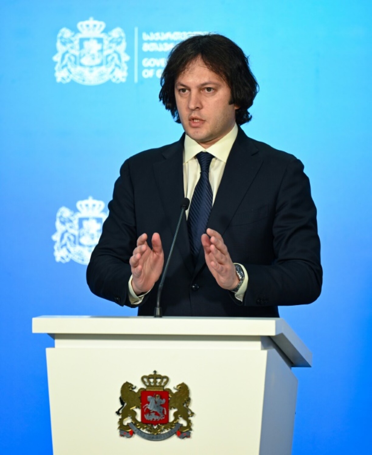 Prime Minister Irakli Kobakhidze has denounced the protests