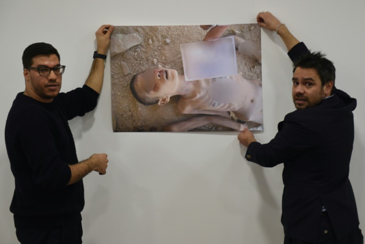 Horrific images of Syrians tortured by Bashar al-Assad's government have been used in international campaigns