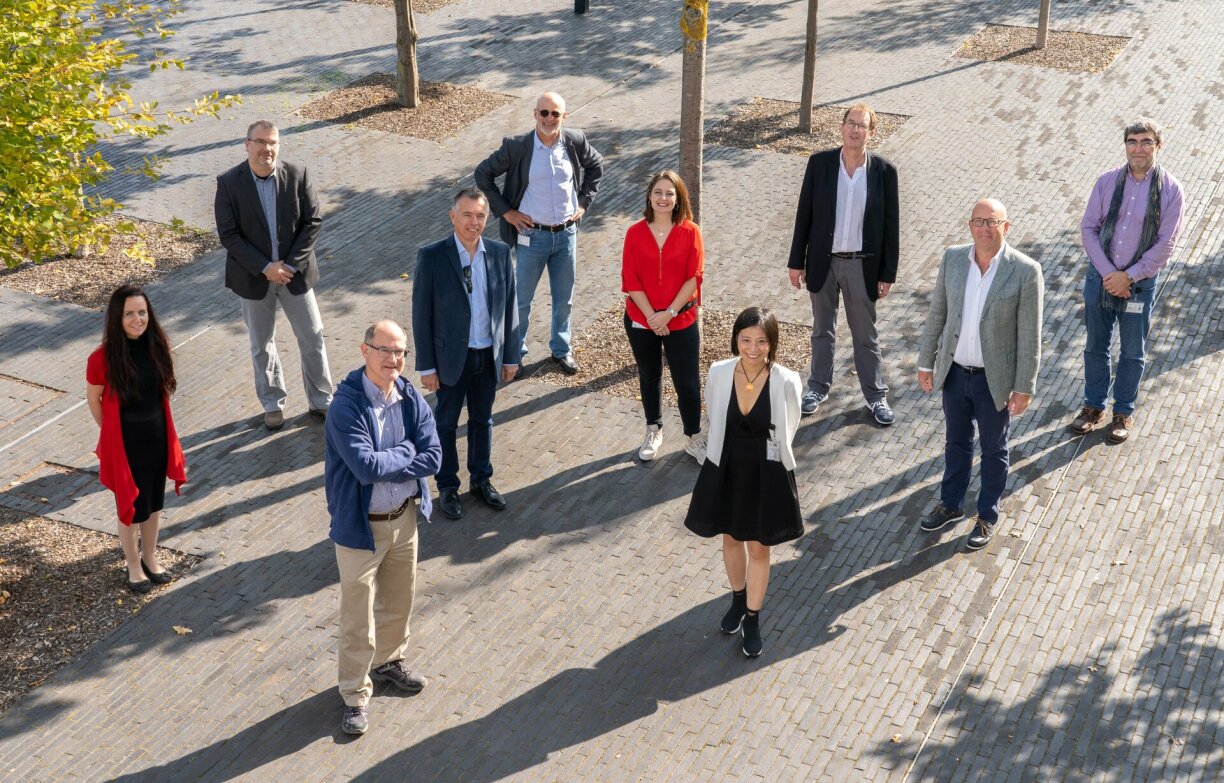 The Bachelor in Medicine team at the University of Luxembourg.