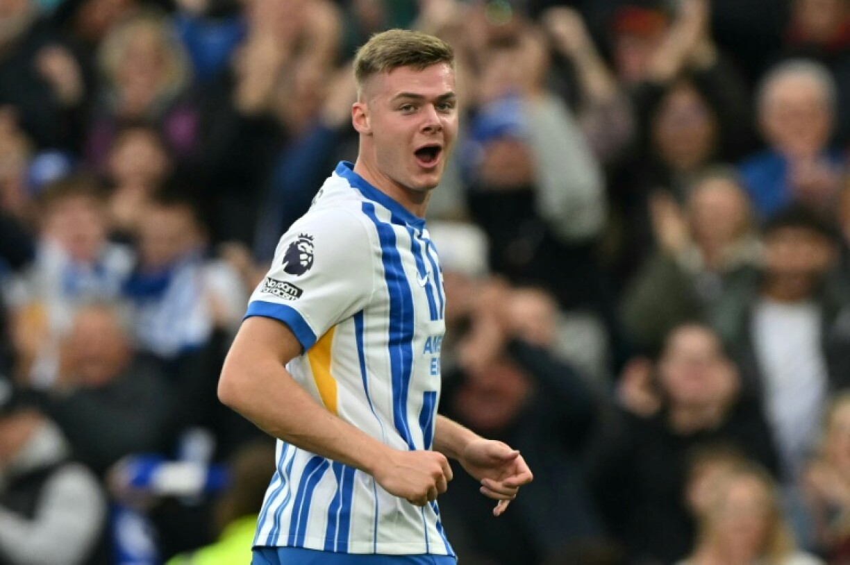 Brighton forward Evan Ferguson has joined Roma on loan
