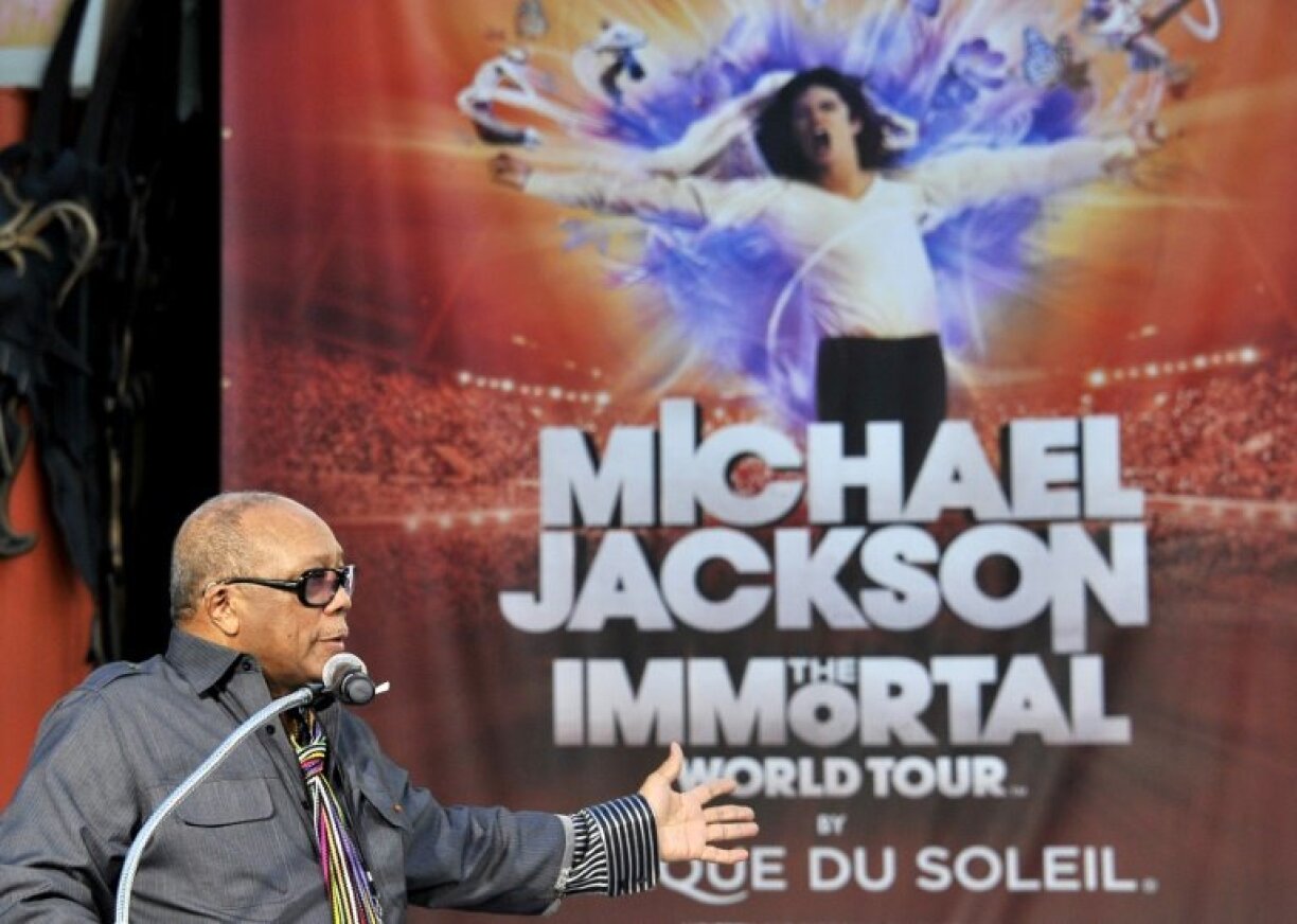 Quincy Jones helped send Michael Jackson's career into the stratosphere, producing his seminal album 'Thriller' / © AFP/File