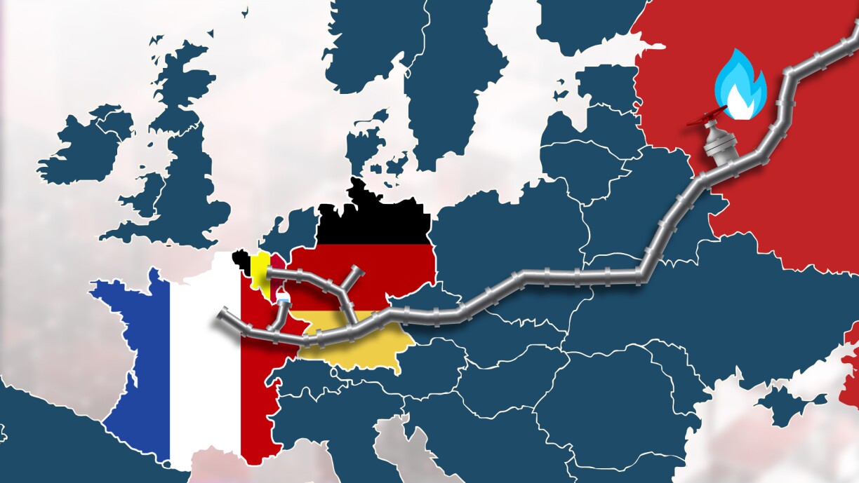 La Russie représente 40% des importations de gaz dans l'UE. Mais cette dépendance varie grandement selon les pays, en particulier du côté de la Grande Région.