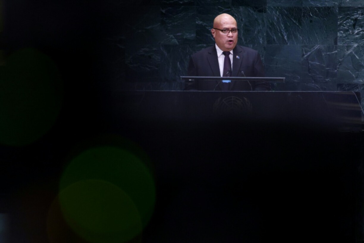 Speaking at the UN last week, Tuvalu's Prime Minister Feleti Teo warned