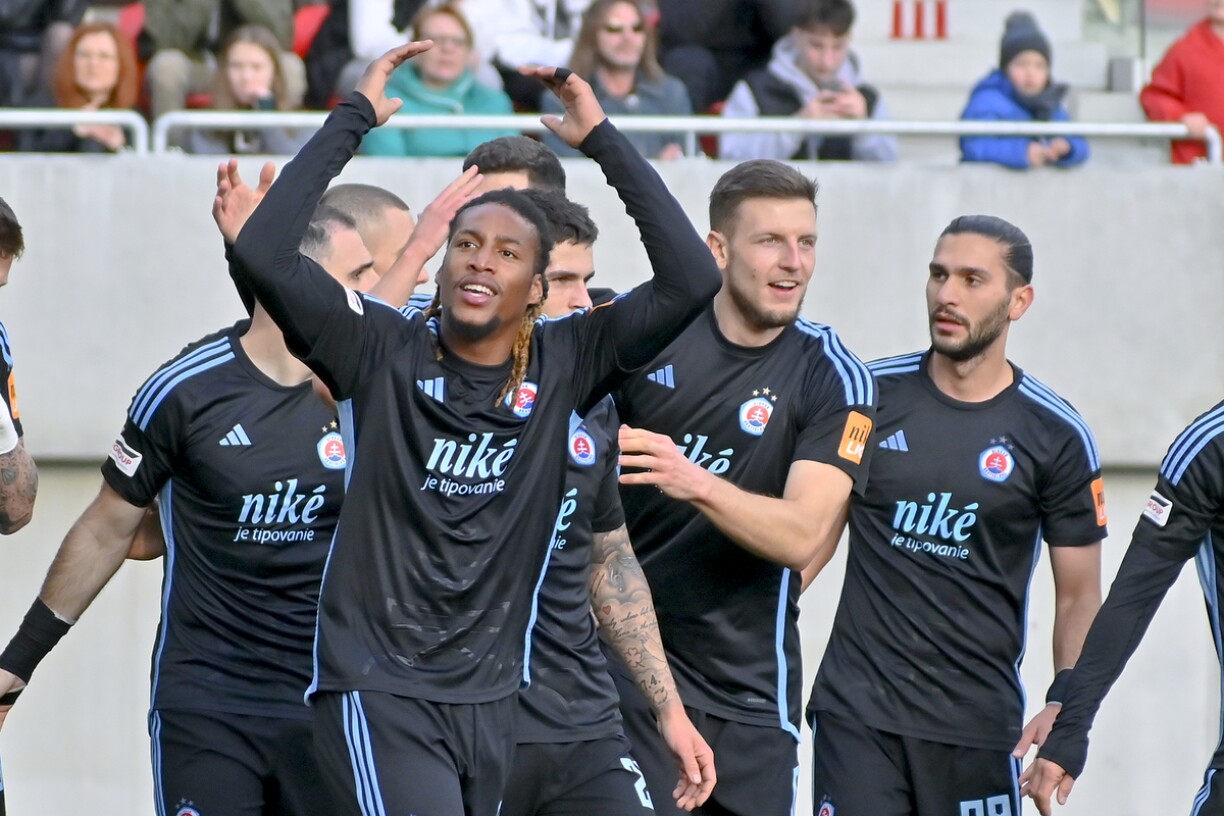 Gerson Rodrigues sous les couleurs du Slovan Bratislava face à Trencin, match au cours duquel l'attaquant luxembourgeois a inscrit son dernier but pour le club slovaque. C'était le 25 février dernier.