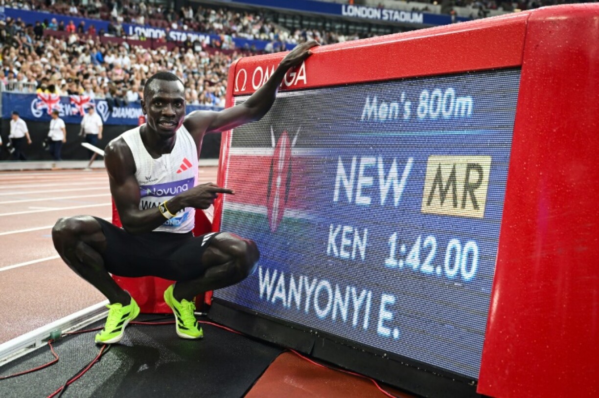 Emmanuel Wanyonyi showed again he has the potential to beat David Rudisha's 13-year-old world 800m world record