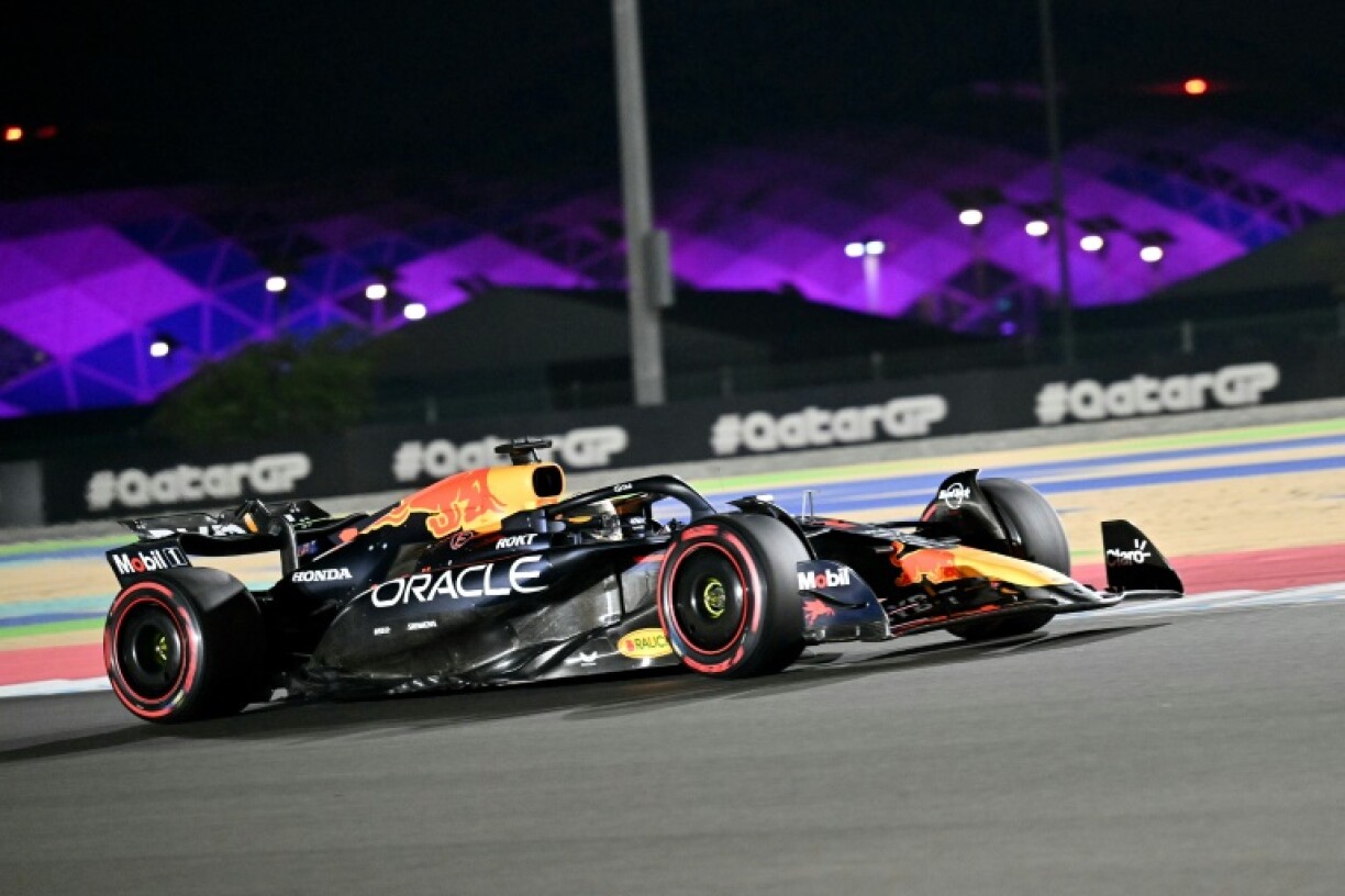 Max Verstappen claimed pole in his Red Bull car