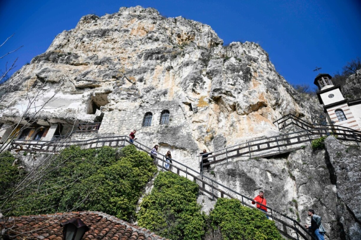 The Basarbovo monastery just outside Rousse, which is popular among pilgrims, has also seen more visitors