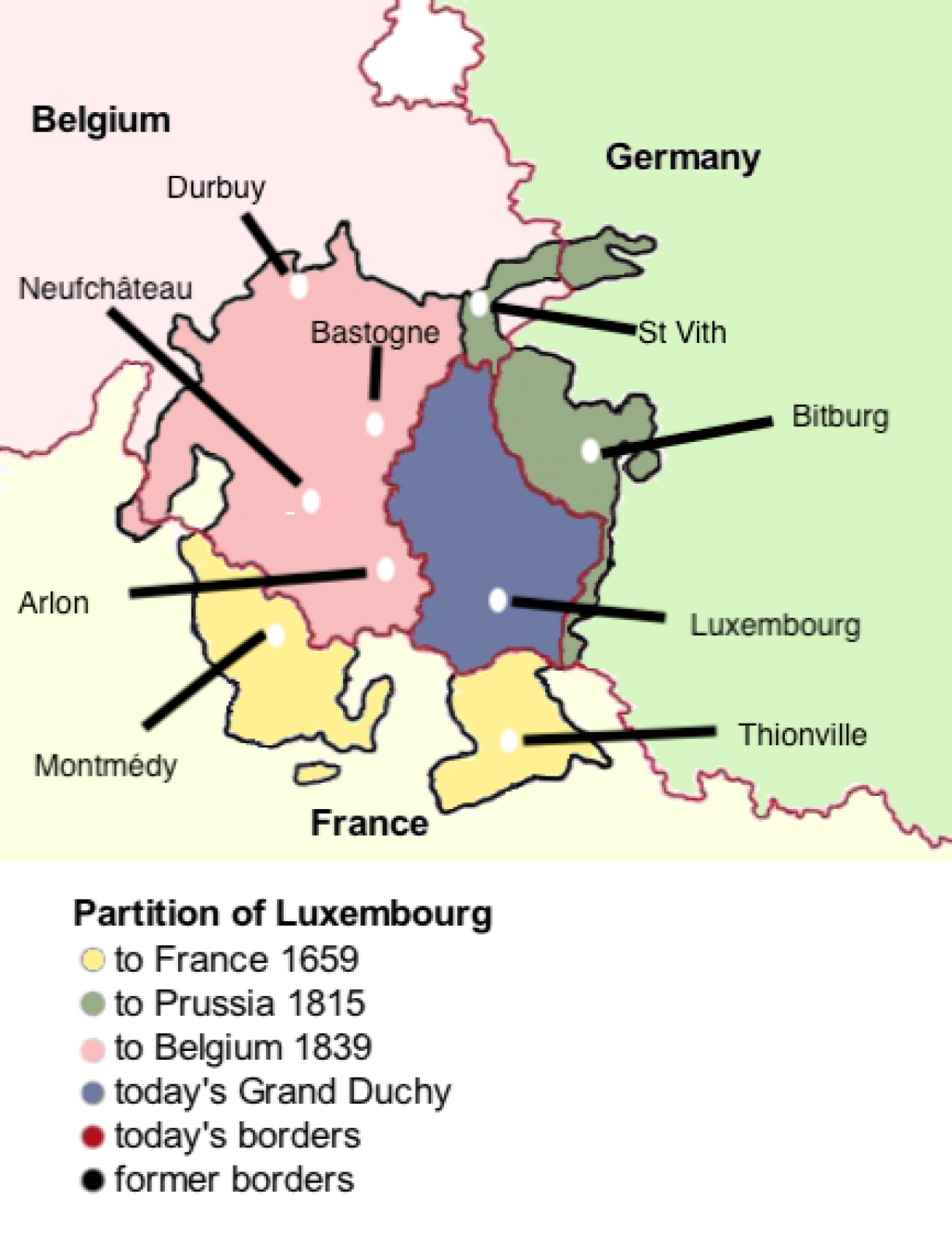 The Partitions of Luxembourg.