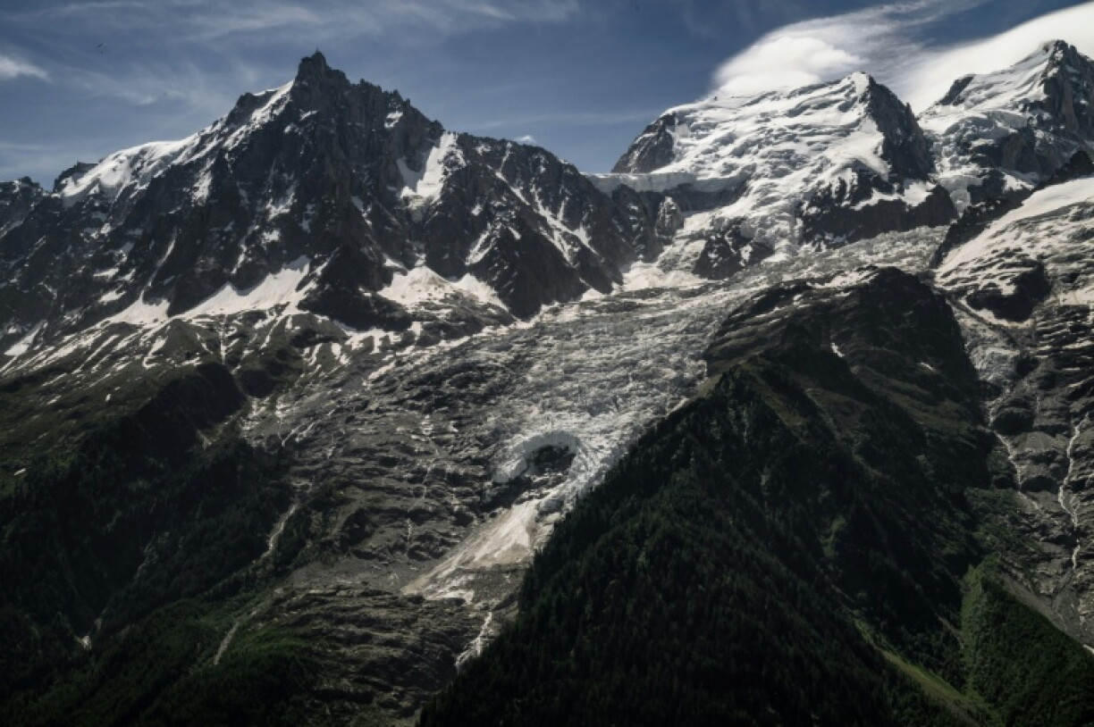 The mountain is constantly shifting