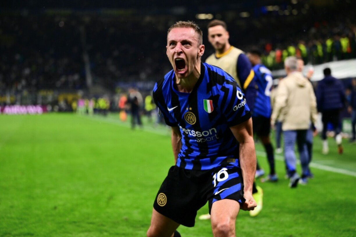 Davide Frattesi scored the winning goal for Inter Milan against Barcelona
