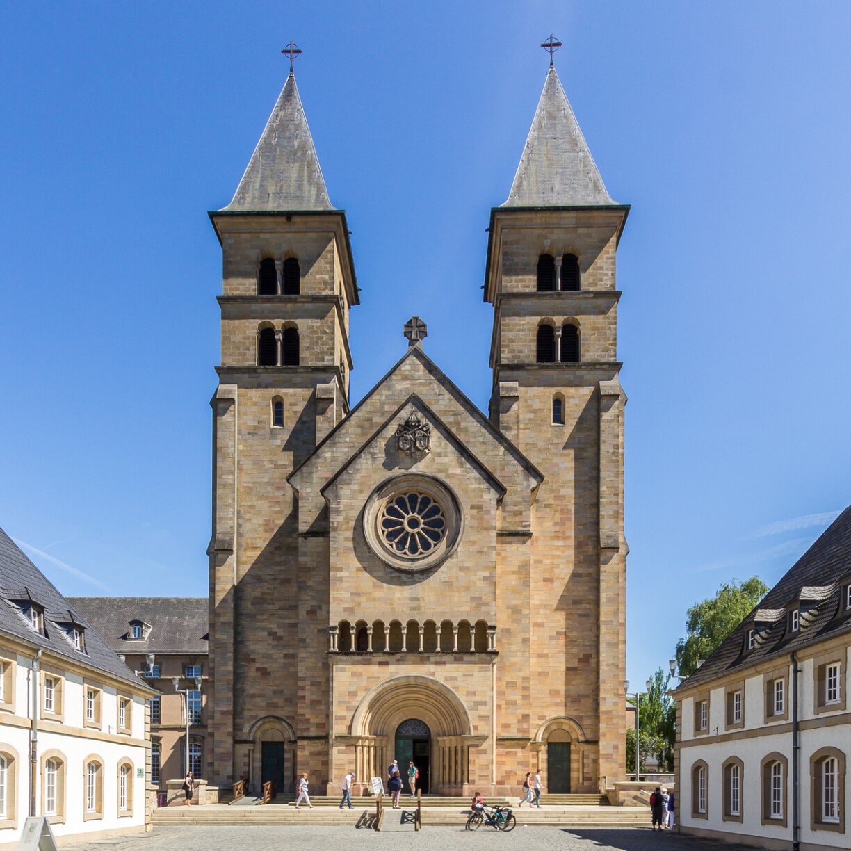 The Abbey of Echternach.