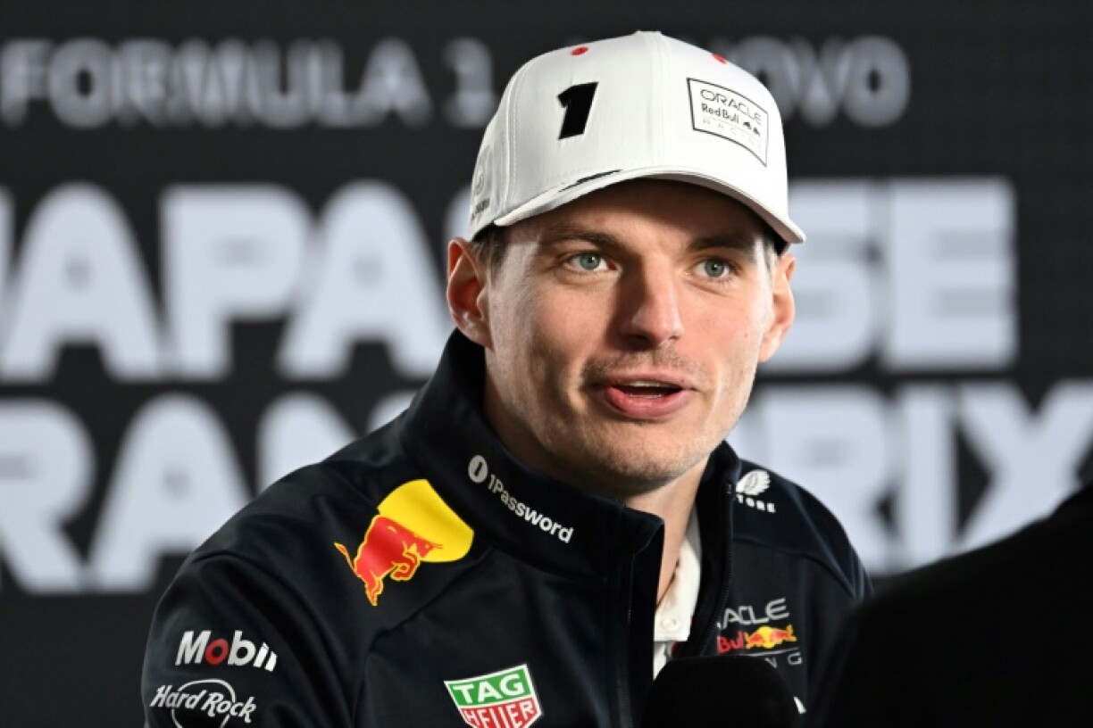 Max Verstappen tells reporters at Suzuka that it was