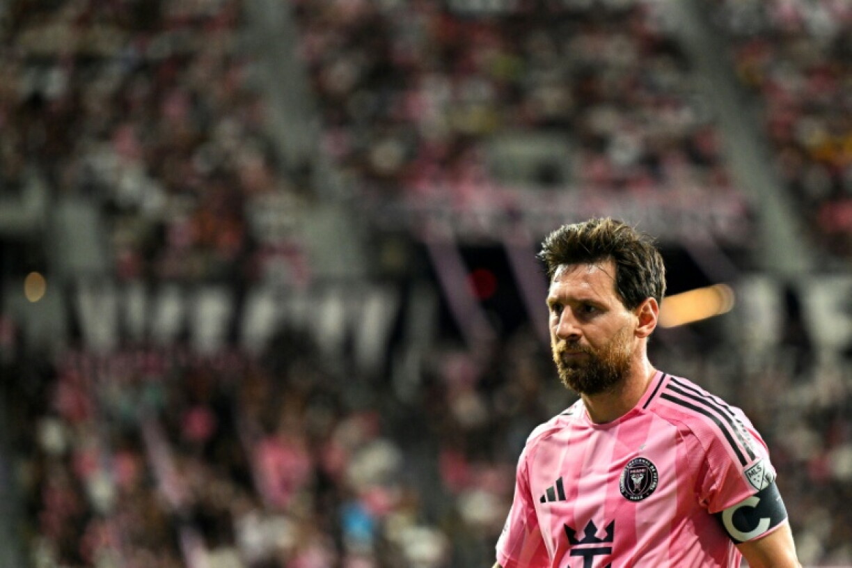 Lionel Messi pendant le match de l'Inter Miami contre DC United en MLS, le 10 octobre 2026 à Miami