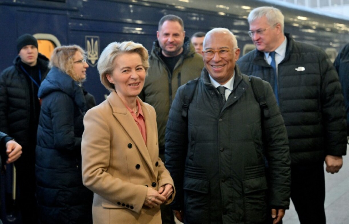 European leaders arrived in Kyiv in a show of solidarity