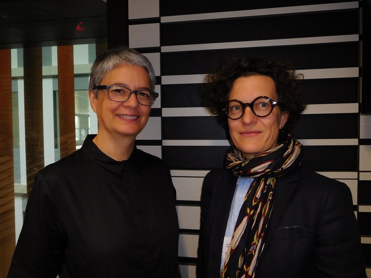 Diane Jodes (l) a Laurence Klopp (r)